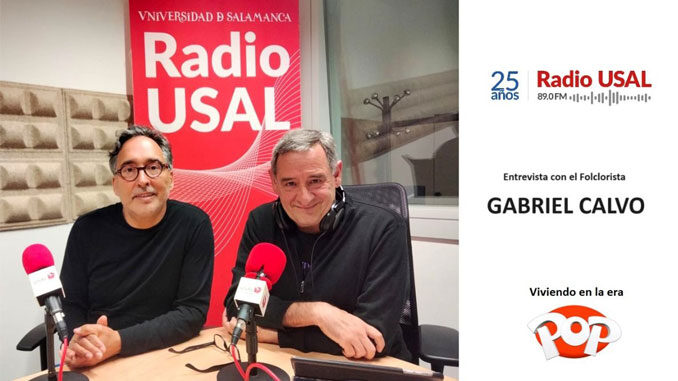Entrevista a Gabriel Calvo en Viviendo en la Era Pop